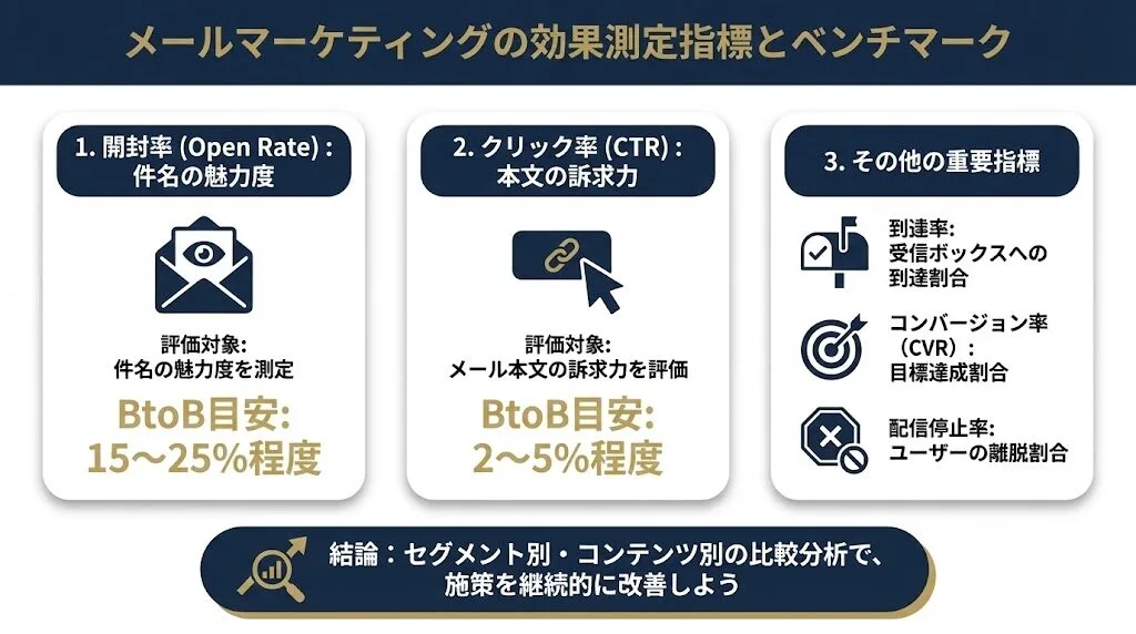 メールマーケティングの効果測定