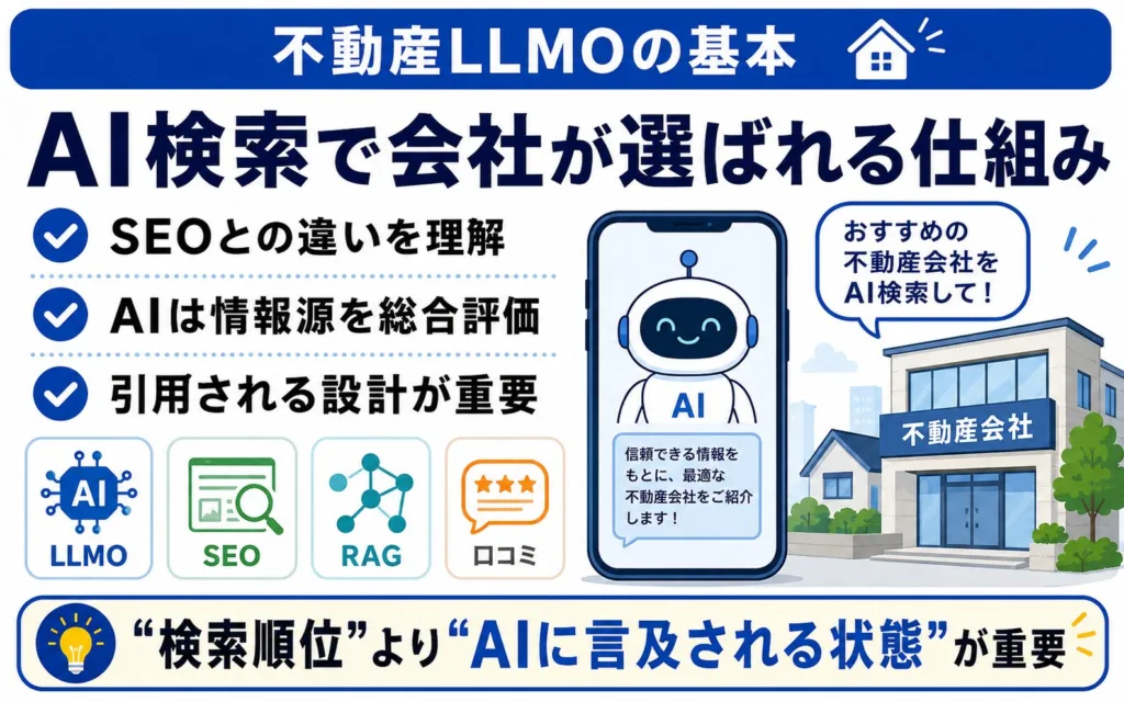 不動産業界で注目されるLLMOの基本知識