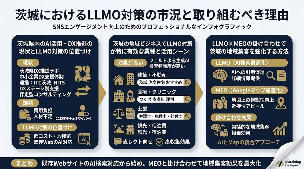 茨城におけるLLMO対策の市況と地域企業が取り組むべき理由